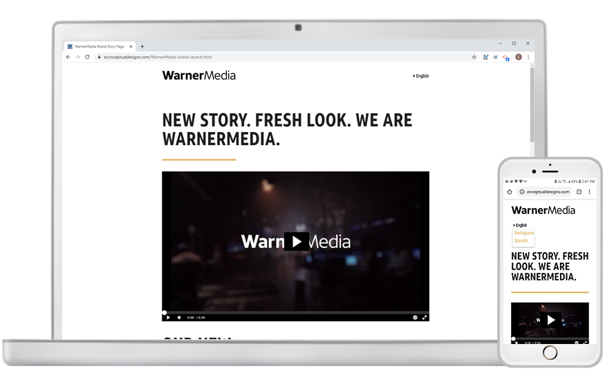 WarnerMedia Brand Launch